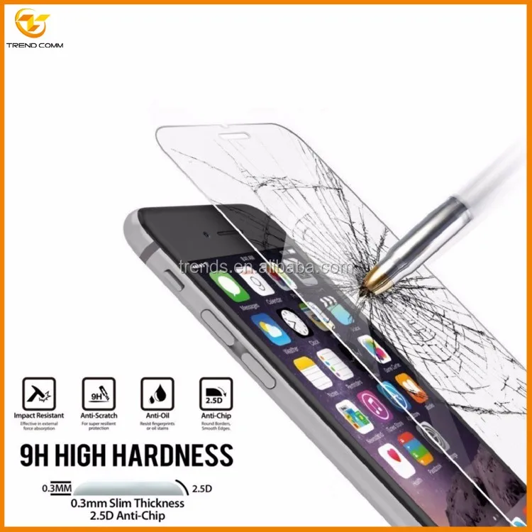 0.3mm 9 9n 2.5D Tempered Glass Screen Protector for iPhone 7