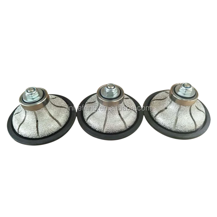 
Vacuum brazed diamond hand profiling wheels cnc router bits for marble and granite 