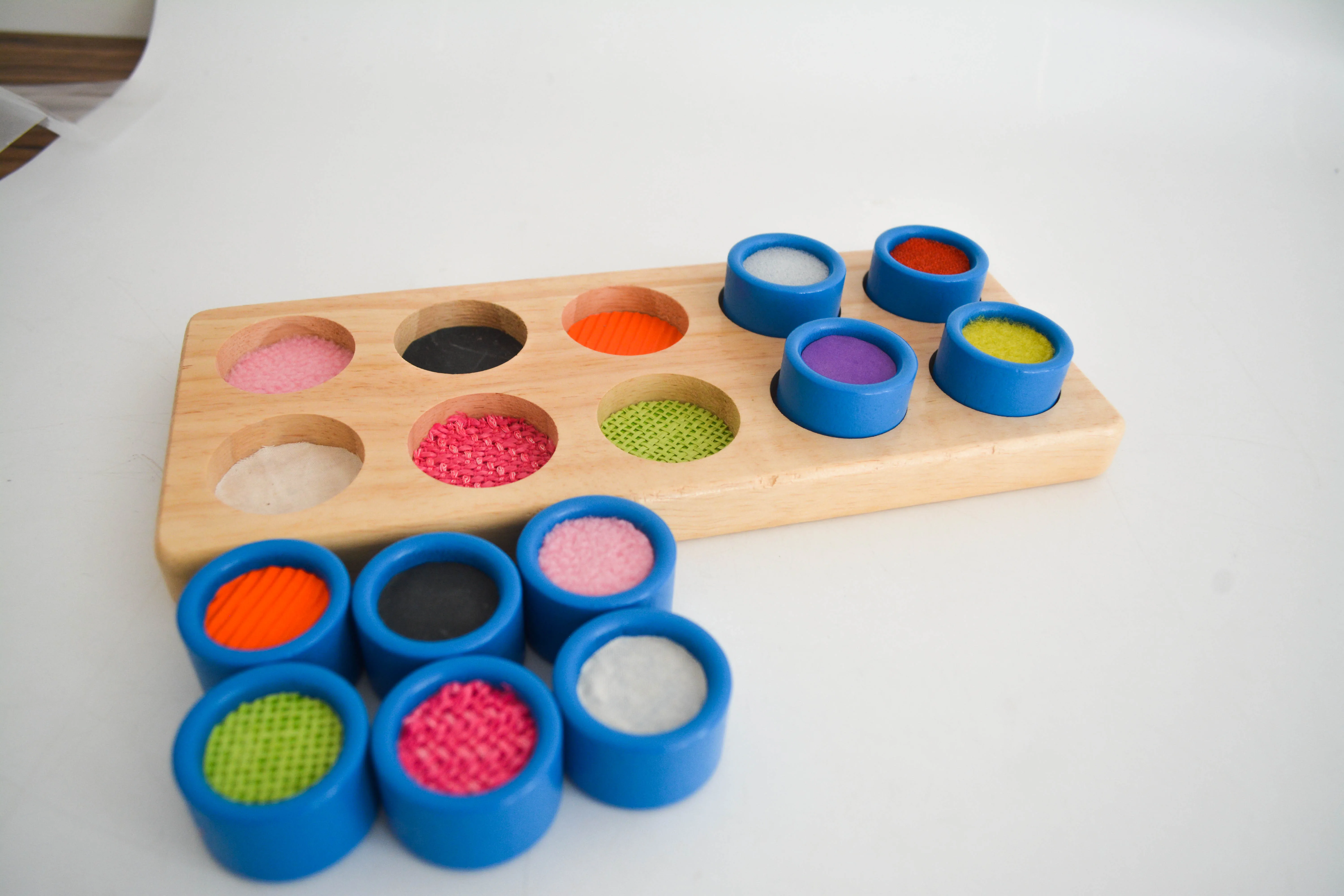 montessori sensory training of touch toys educational training equipment
