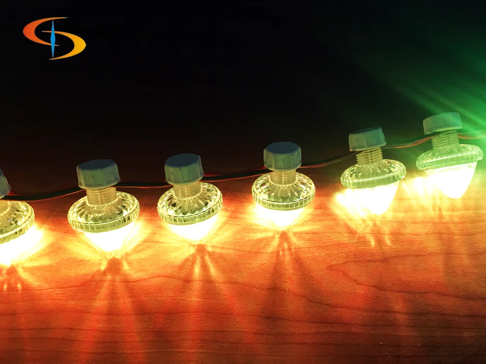 40mm Auto Lamp with 9LED SMD3535 Running Color Sequence 40mm Amusement Light Auto CAD Layout Lighting Solutions