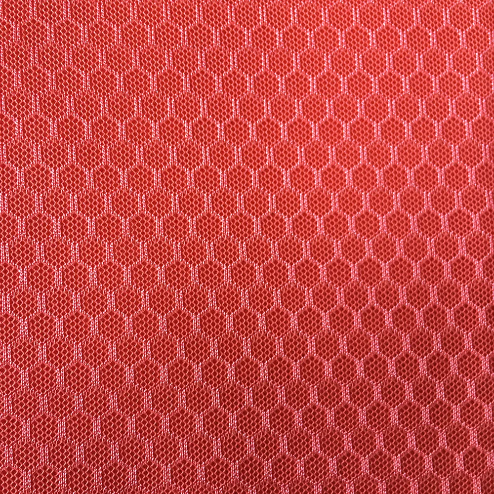 Оптовая продажа дышащая шестиугольная 3D Сэндвич-сетка сотовая сетчатая ткань