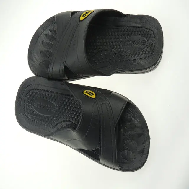 ESD SPU white cleanroom ESD unisex slipper wholesale CR0629