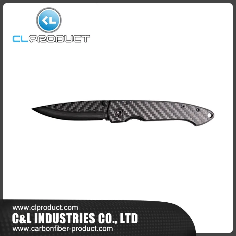 Carbon Fiber folding knife For Outdoor tools