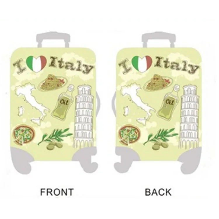 Спандекс чемодан с сублимационной печать