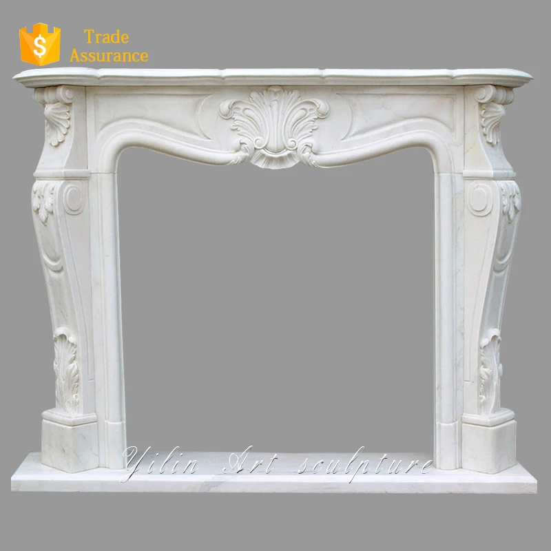 Stone Marble Fireplace Mantel Frame