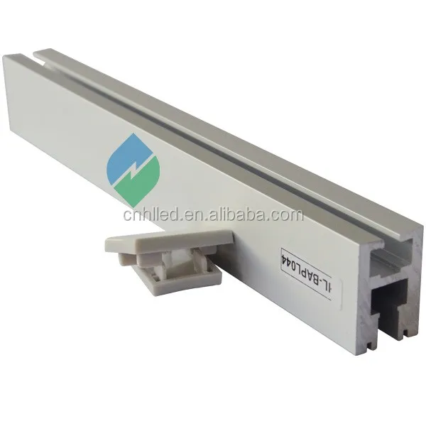 Linear aluminum led profile with glass for guide lighting effect aluminium channel for led strip lighting led channel diffuser