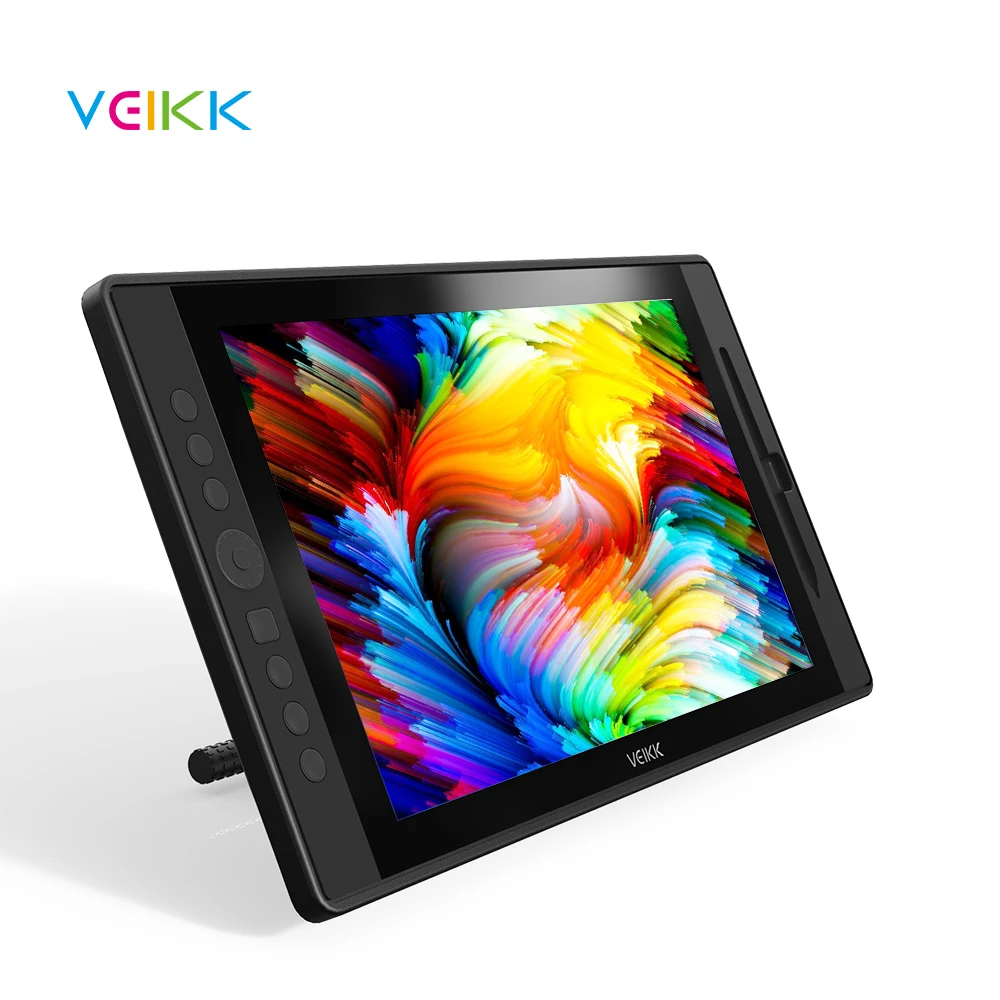 VEIKK VK1560 Drawing Monitor with Passive Stylus Pen Display Buget Price For Professional Artists for Drawing
