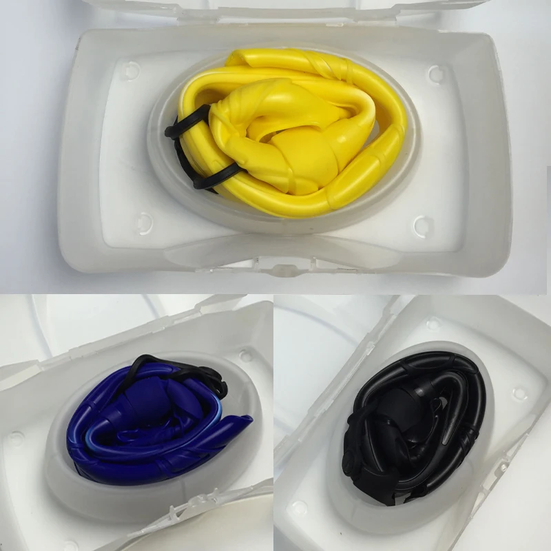 
Spearfishing freediving snorkeling soft tube silicone snorkel Foldable 100% silicone snorkel for dive direct 