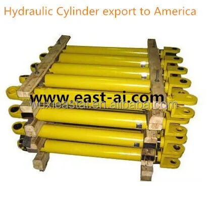 Factory Design Dump Truck Lift Hydraulic Cylinder 5 Stages