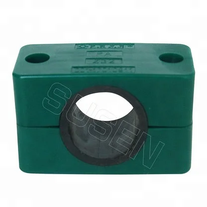 Hydraulic polypropylene/ polyamide/aluminium double /small pipe clamp