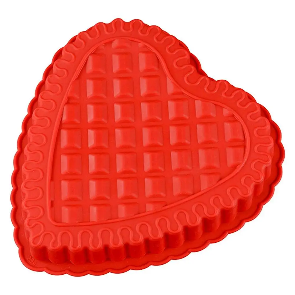 
Top Selling Romantic Love Heart Cake Mold Silicone Baking Molds Party Cake Bakeware 