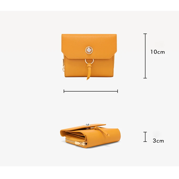 ZB022 2023 Famous designer brand name custom elegant female ladies clutch coin purse bag china pu leather women purse wallet