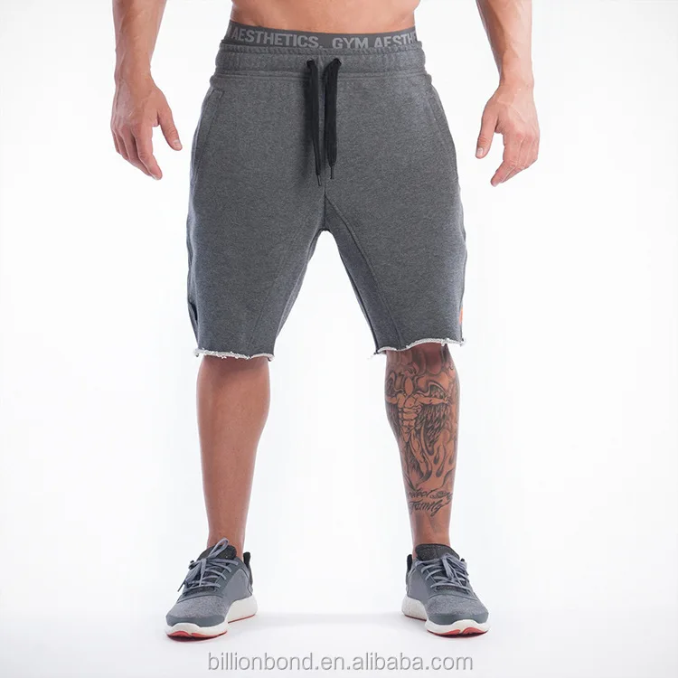 Пользовательские Высокие спандексовые спортивные шорты для йоги бега мужские фитнеса