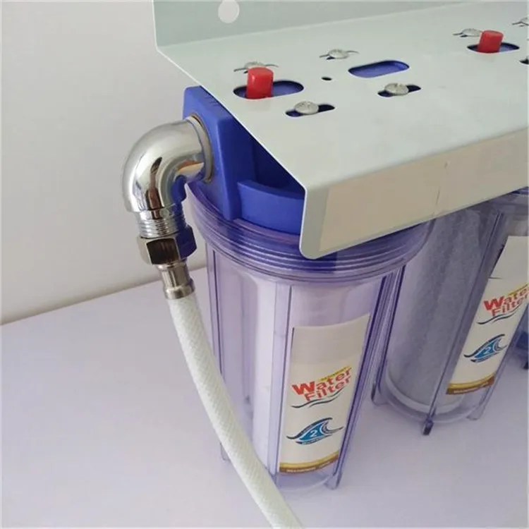 household 3 stage automatic sediment water filter for health