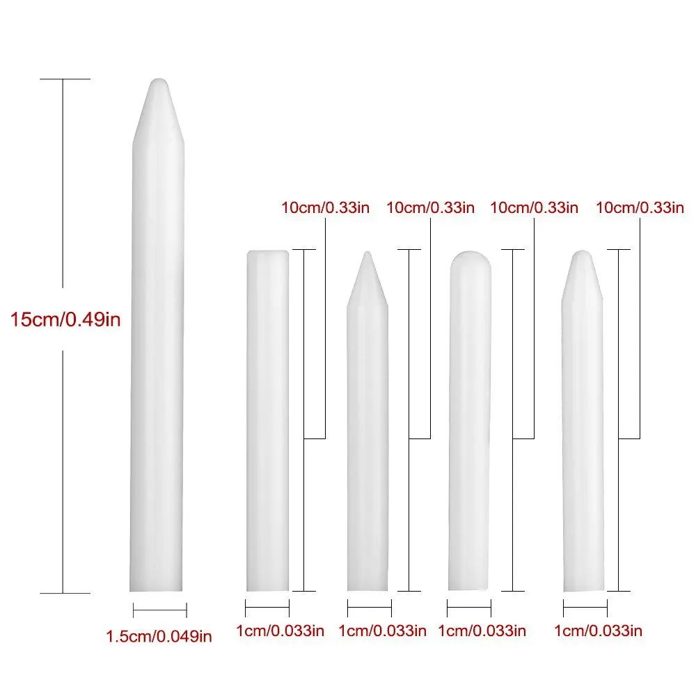 Super PDR Tools Tap Down White Nylon Pen auto pdr tools Car Dent Repair tools