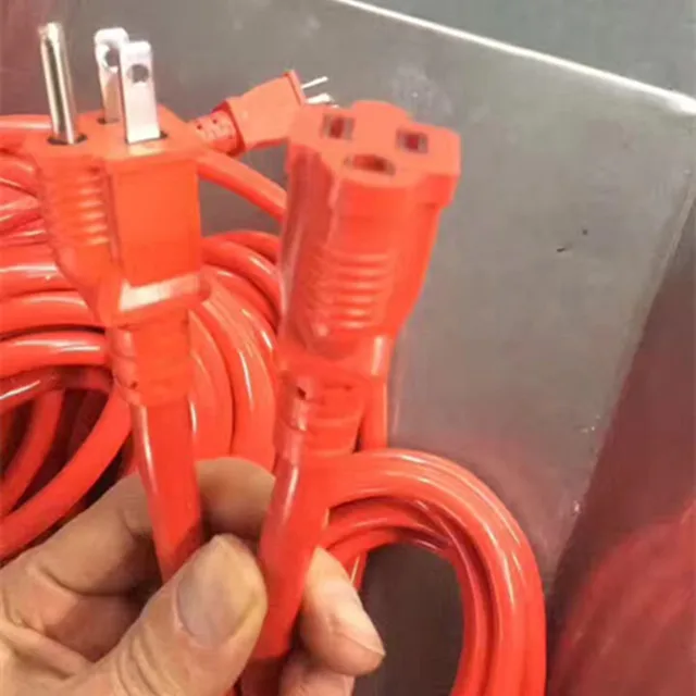 hot selling us  3 pin power extension cord/extension cord reels