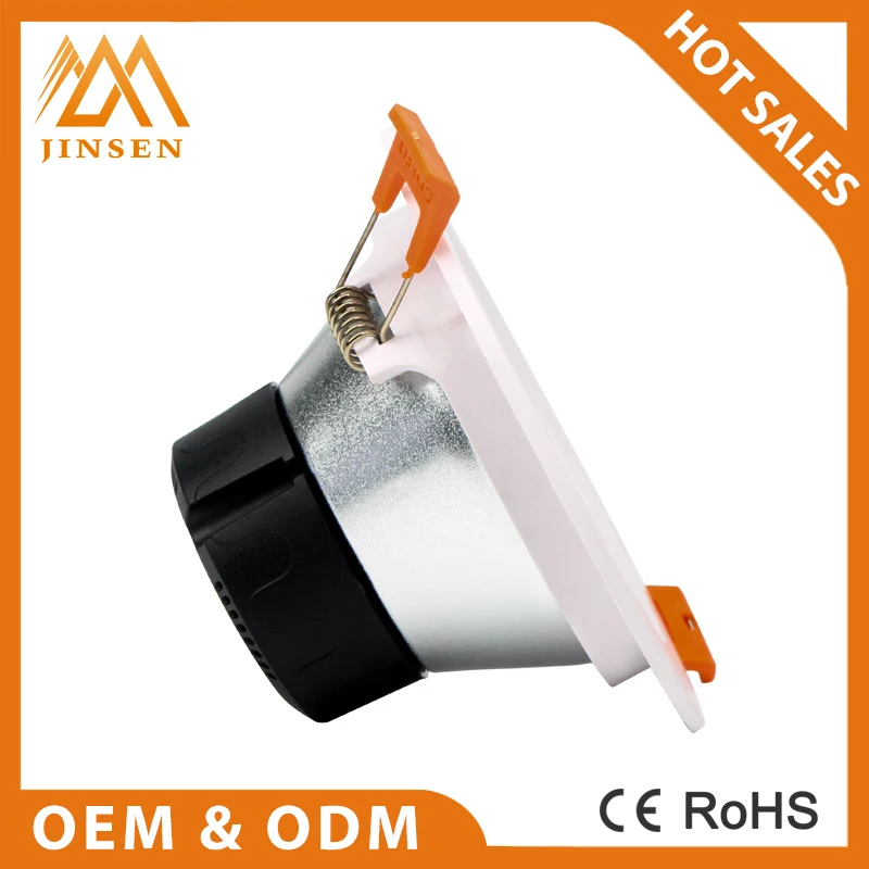 
Hot sale 2800-3500K/4000-4500K/6000-6500K 7w smd recessed down led light 