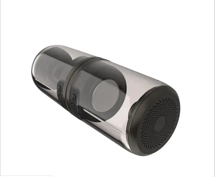 
New D08 TWS-Air Box Wireless Pair Mini Box Magnetic Separation Stereo 3D Speaker 