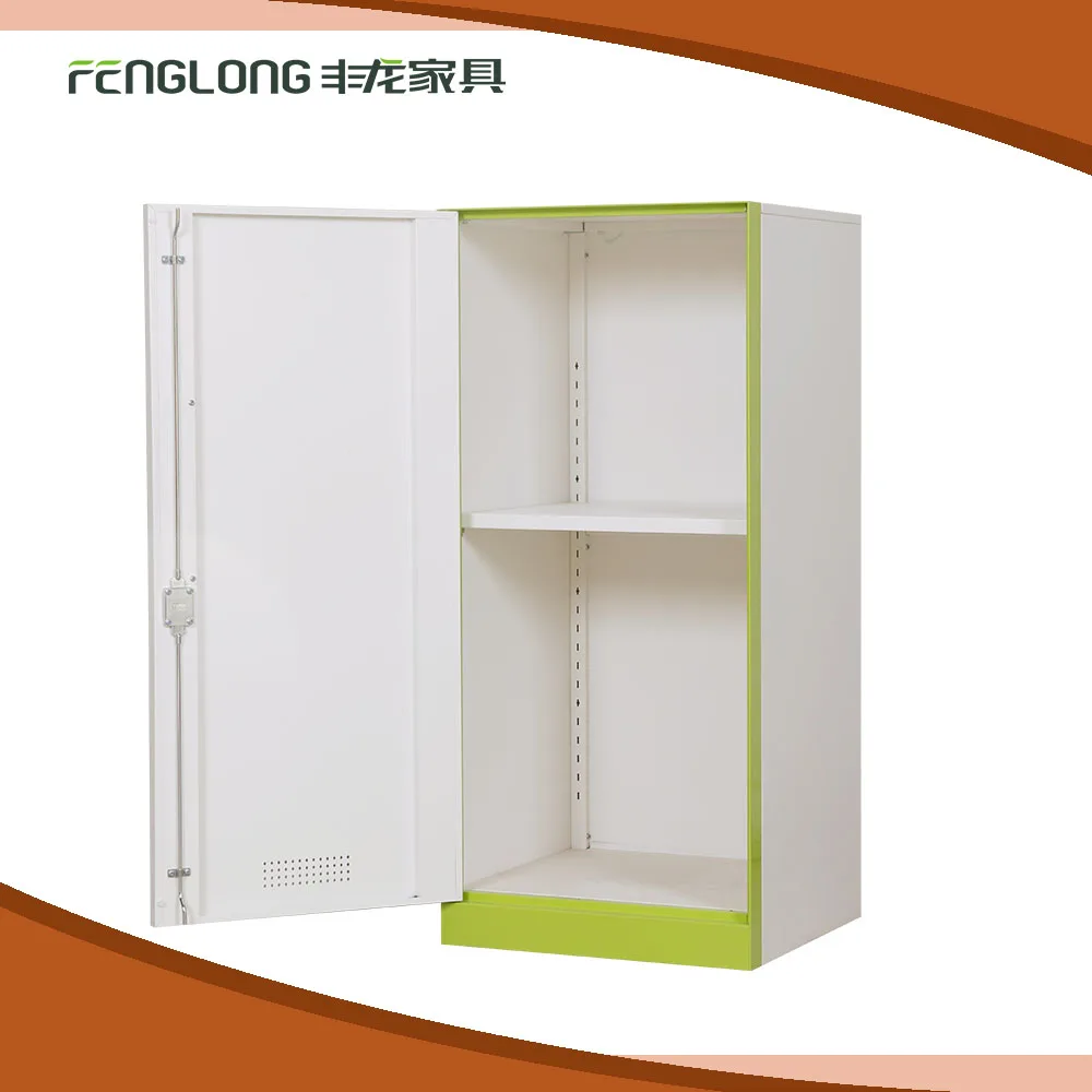 
wholesale furniture knock down cabinets small single door steel cupboard design 