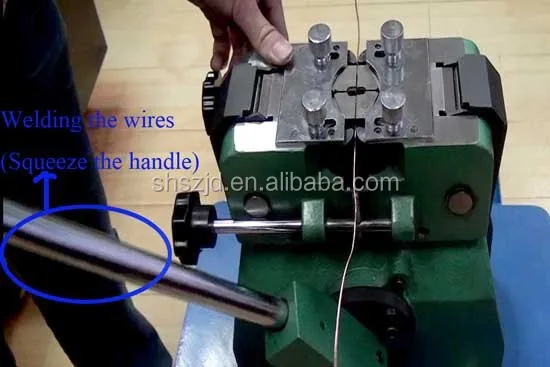 SZ-3T Desktop cold pressure welder / wire butt welder brass wire welder