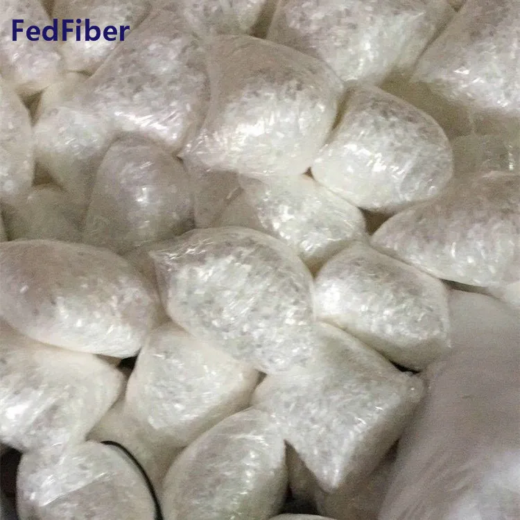 
Monofilament PP fiber for concrete reinforcement virgin Polypropylene fiber with high strength 