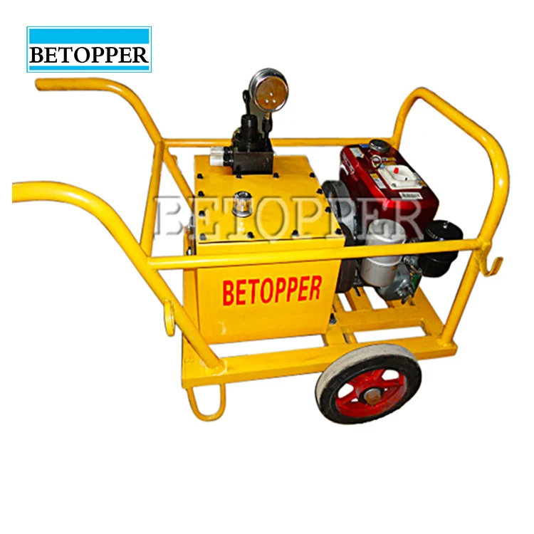 
2019 Diesel Engine Hydraulic Wedge Power Unit Rock Splitter for Sale 