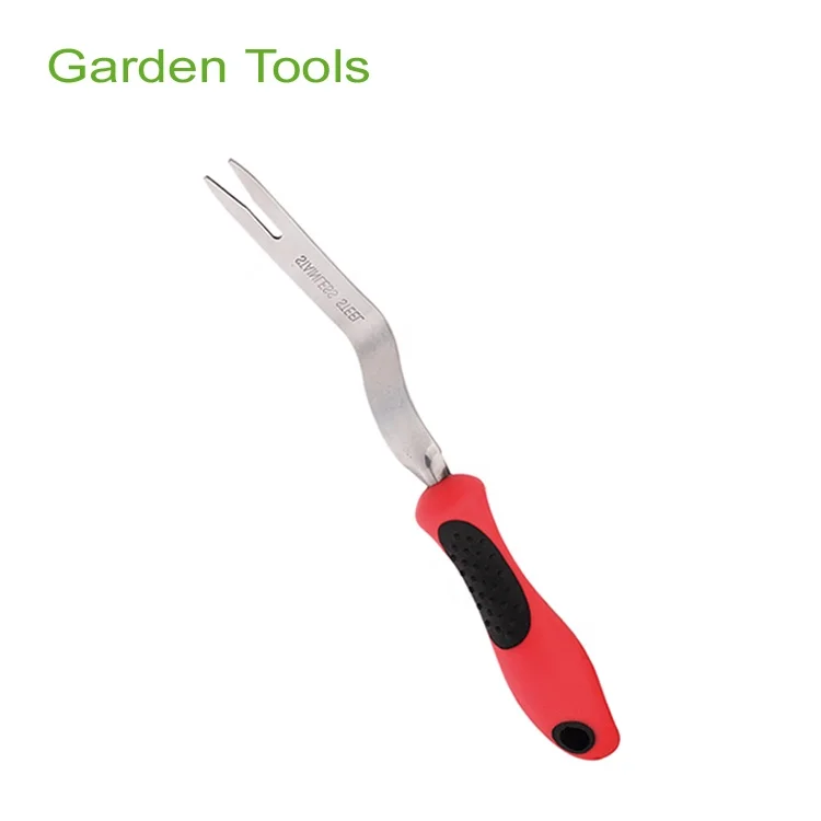 
SS201 Garden Hand Tools Flower Fork With Plastic Fork Handle RL168R 