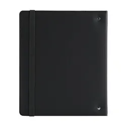 a4 hardcover file folder Office storage supplies PU leather expanding file folder