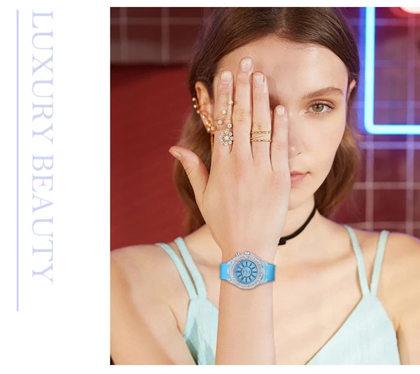 digital women led watch led women sport led jelly watch