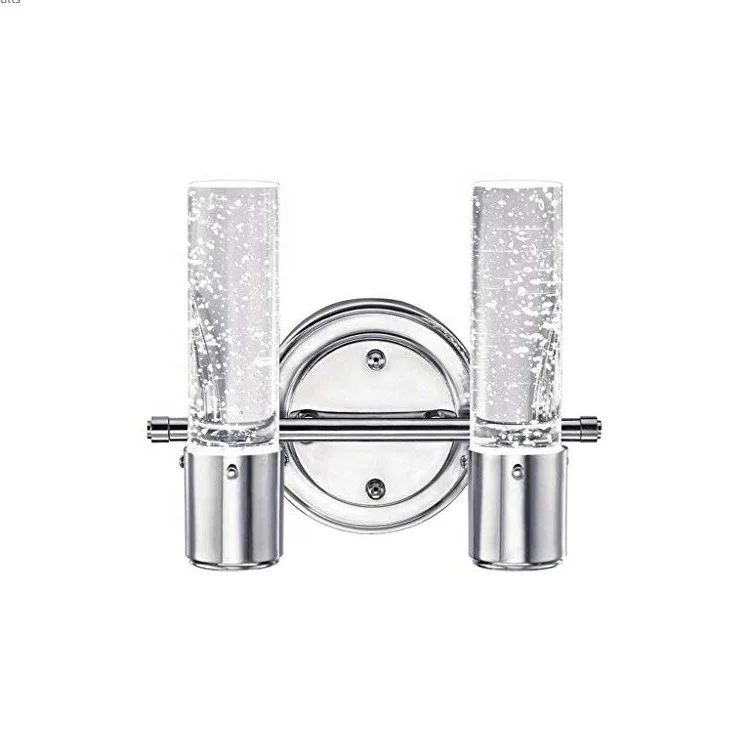 Modern high-end atmospheric double lights nice appearance indoor corridor wall lamp bubble glass