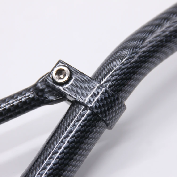 Q-09 Ningbo YONGTENG Aluminum Alloy CNC machining bike riser handlebar