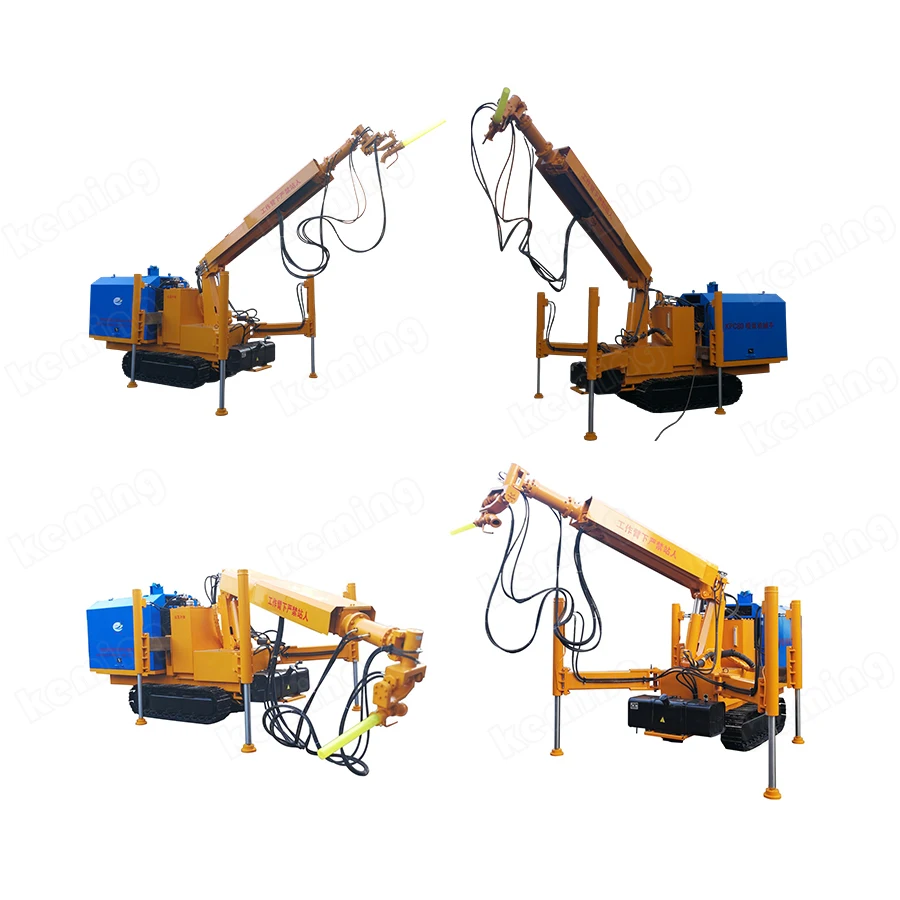 High Quality Telescopic Concrete Spraying Construction Robot Shotcrete Robot Price