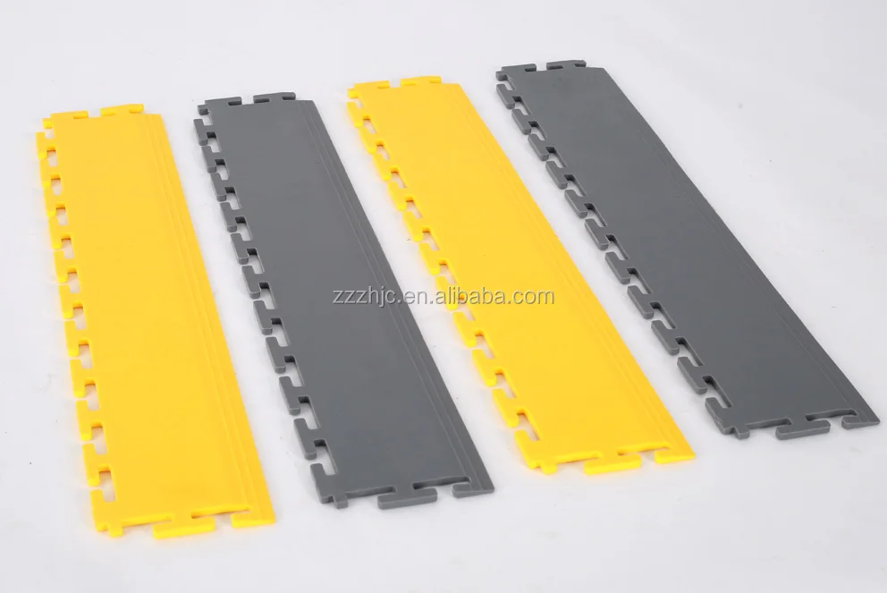 waterproof pure pvc interlocking vinyl floor tile 500X500 for indoor garage use