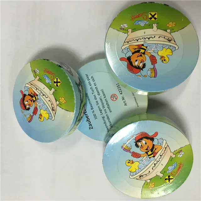  Волшебные сжатые полотенца мини банное полотенце для лица Хлопковое путешествий