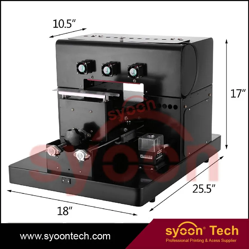 Black Phone Case UV Printer for DIY Phone Case Print