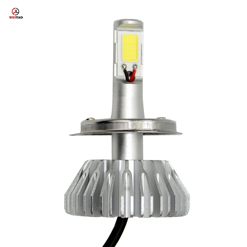 Weiyao LED Bulbs V2 9003 Dimmable LED Bulbs Bi-color Flashing LED Headlights