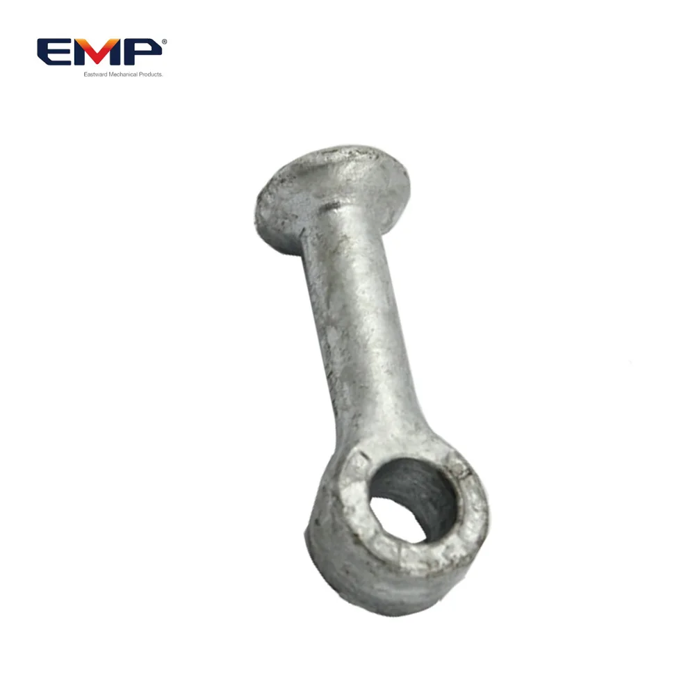 Hot Dip Galvanized Eye Anchor For Pole Line Hardware