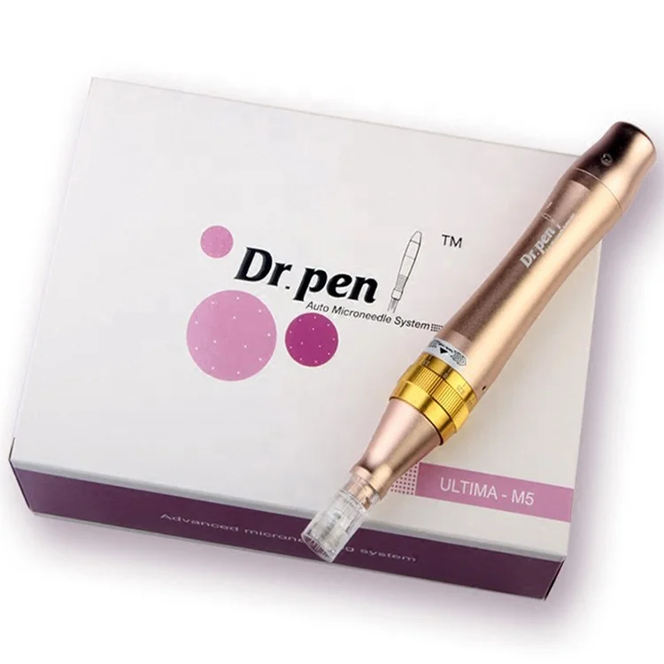 Dr.Pen Digital Derma Roller System Pen Stamp Microneedling Pen Machine Microneedles Needle Cartridges Clinic