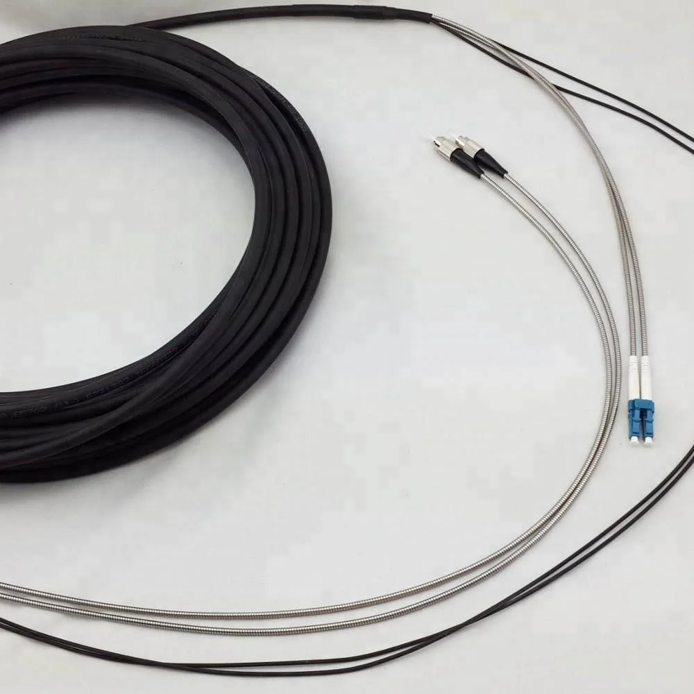 Новые поступления Открытый водонепроницаемый LSZH Куртка PDLC-DLC FTTA волоконно-оптический патч-корд