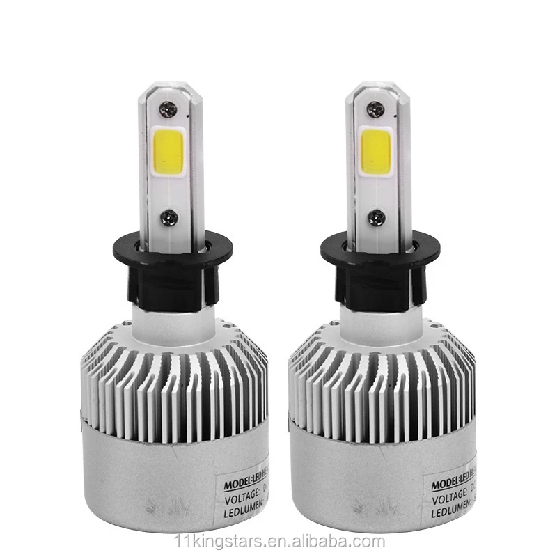 40 Вт 4200 люмен H3 светодиодные фары 9-36 В S2 светодиодные фары удара csp светодиодные фары лампы H1 с вентиляторами