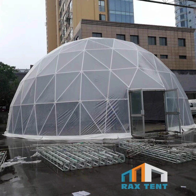 Chinese Tent Manufacturer 20m Geodesic Dome Tent for Big Event Exported to Over 20 Countries