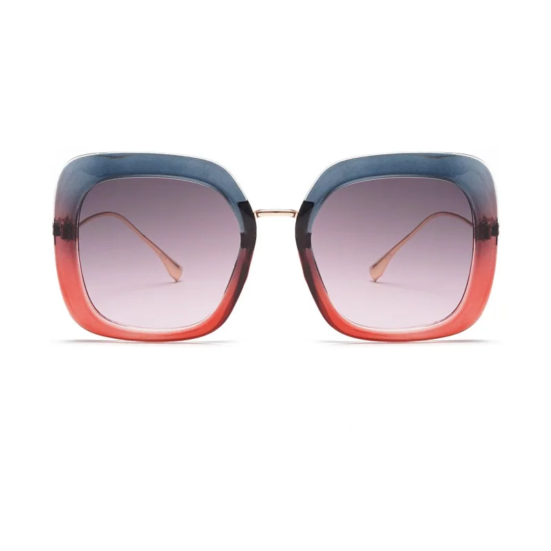 
Дешевые цены готовые товары большая оправа Модные солнцезащитные очки женские солнцезащитные очки с акриловыми линзами 