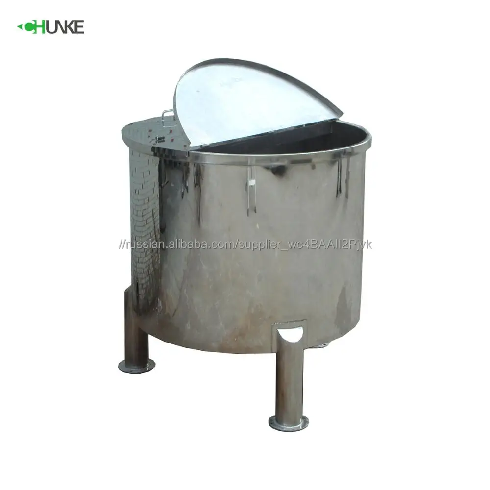 Stainless steel liquid mixing tank Almond milk 304 5000L cosmetic cream making machine