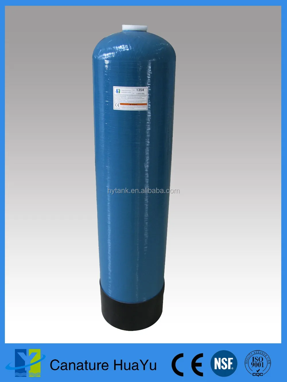 Activated Carbon Filter Fiberglass FRP Water Softener Vessel Tank