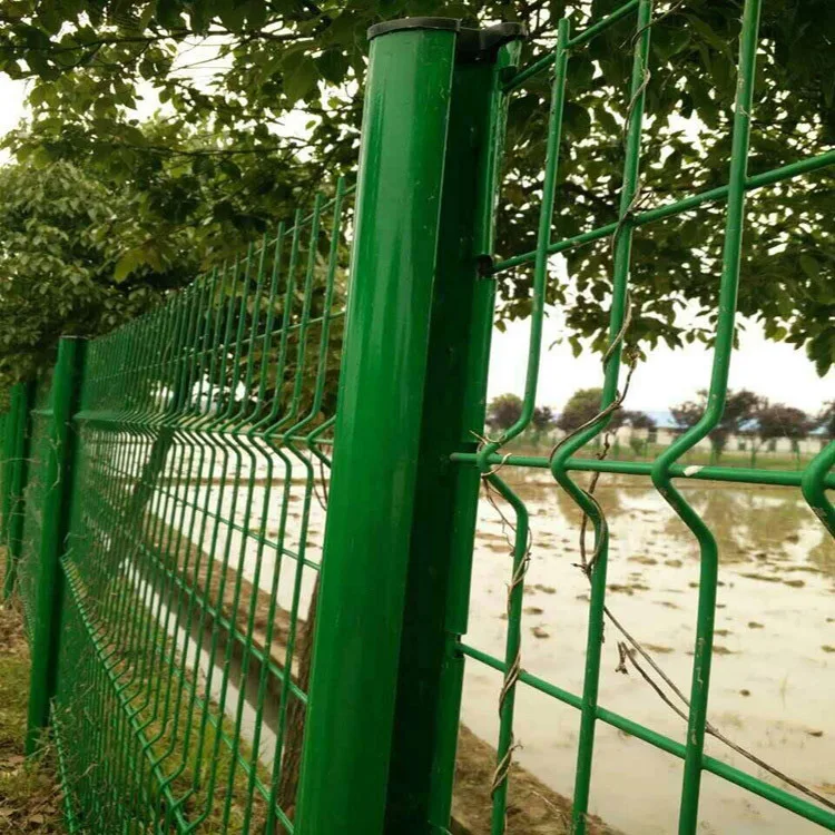 High Quality Outdoor PVC Coated 3D Wire Mesh Fence/ Welded Garden Fence Panels Price Philippines