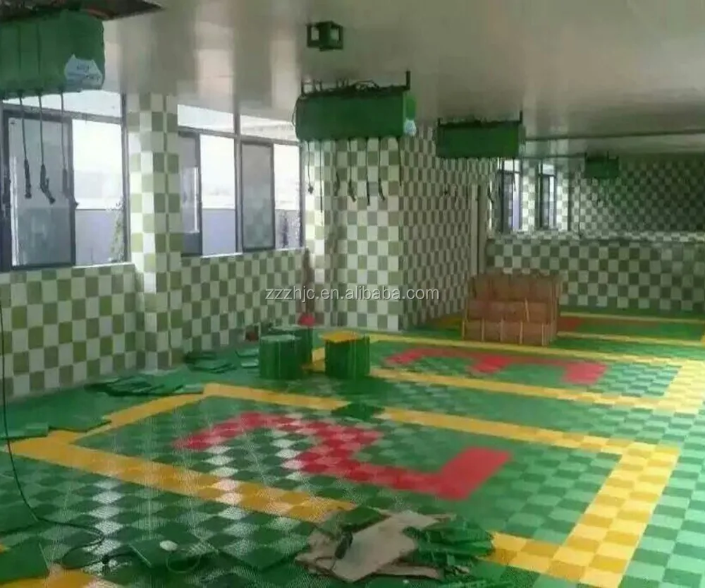 super quality good price vented drainage pp interlocking garage floor tiles/removable plastic industrial interlocking floor