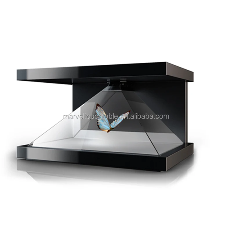 New advertising 3d Holographic Pyramid Hologram in exhibition activities/presentations/museums