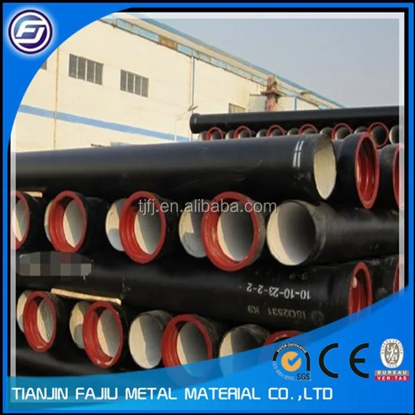 Made in China   K9  K7  Class Ductile Iron Pipe