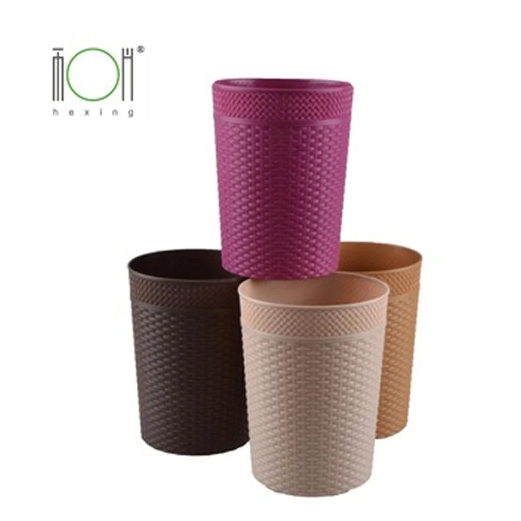 Прочная пластиковая мусорная корзина для офиса