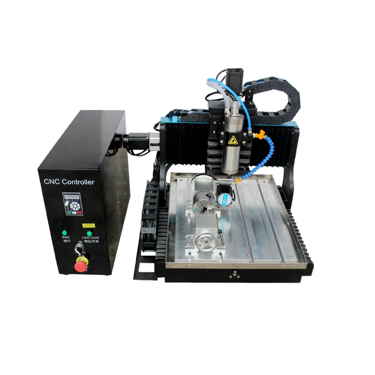 High Precision 4 Axis Mini Metal Milling Machine Metal Cnc Router